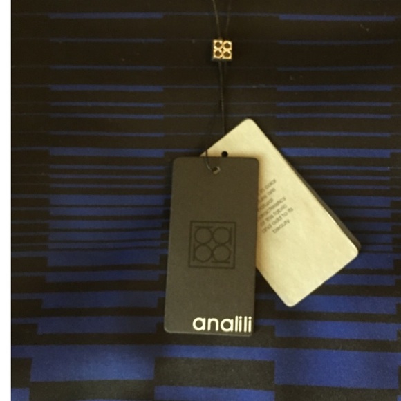 🆕ANALILI Geometric print high waist skirt NWT🆕 - Picture 3 of 5